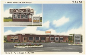 Colton's Restaurant and Drive-In, Route #1-A, Seabrook Beach, N.H.