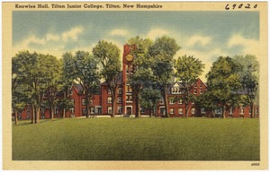 Knowles Hall, Tilton Junior College, Tilton, New Hampshire