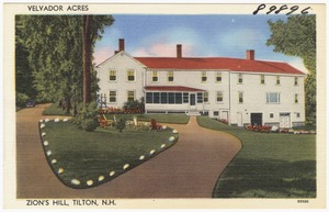 Velvador Acres, Zion's Hill, Tilton, N.H.