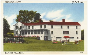 Velvador Acres, Zion's Hill, Tilton, N.H.