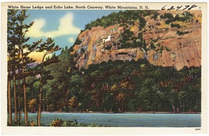 White Horse Ledge and Echo Lake, North Conway, White Mountains, N.H.