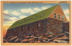 Old Tip Top House, Mt. Washington, White Mountains, N.H.