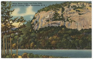 White Horse Ledge and Echo Lake, North Conway, White Mountains, N.H.