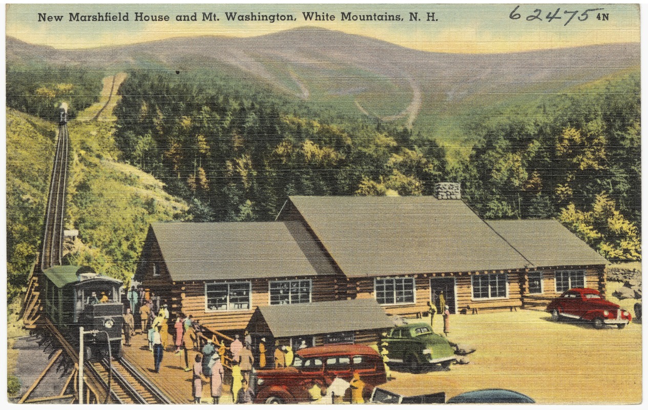 New Marshfield House and Mt. Washington, White Mountains, N.H.