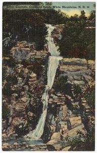 Silver Cascade, Crawford Notch, White Mountains, N.H.