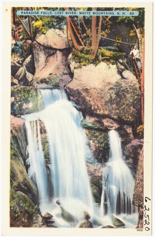 Paradise Falls, Lost River, White Mountains, N.H.