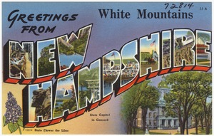 Greetings from White Mountains, New Hampshire
