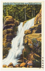 Avalanche Falls, the Flume Gorge, White Mountains, N.H.