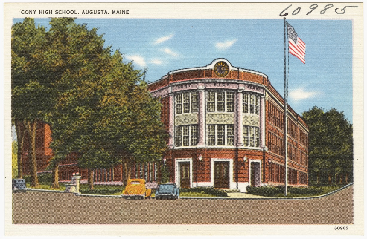 Cony High School, Augusta, Maine Digital Commonwealth