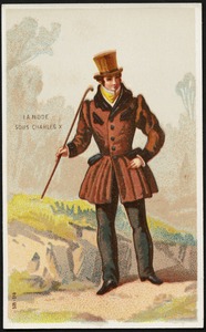 La mode sous Charles X.