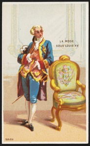 La mode sous Louis XV.