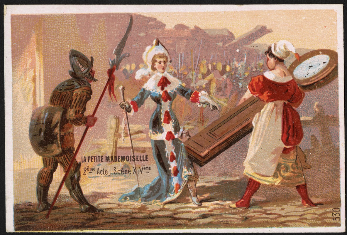 La Petite Mademoiselle, 2eme acte, scene XIVeme Digital Commonwealth