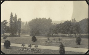 View of Girls' Grounds, The Royal Normal College for the Blind, England
