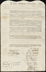 Lucy Cuninham indentured to apprentice with Samuel Cutler [Cutter] of North Yarmouth, 2 October 1788