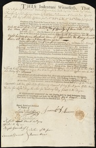John Willit indentured to apprentice with Samuel Dickerman Munson of Truro, 13 March 1789