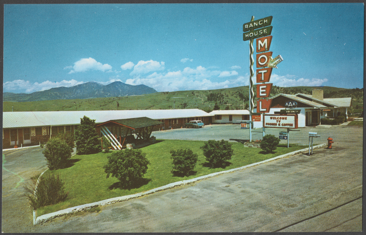 Ranch House Motel on U. S. 10 and 191 - 1201 East Main St., Bozeman, Montana