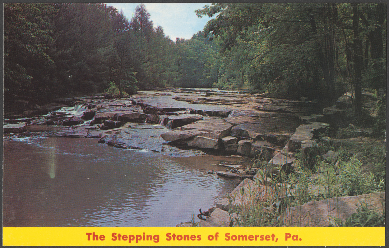 The stepping stones of Somerset, Pa. - Digital Commonwealth