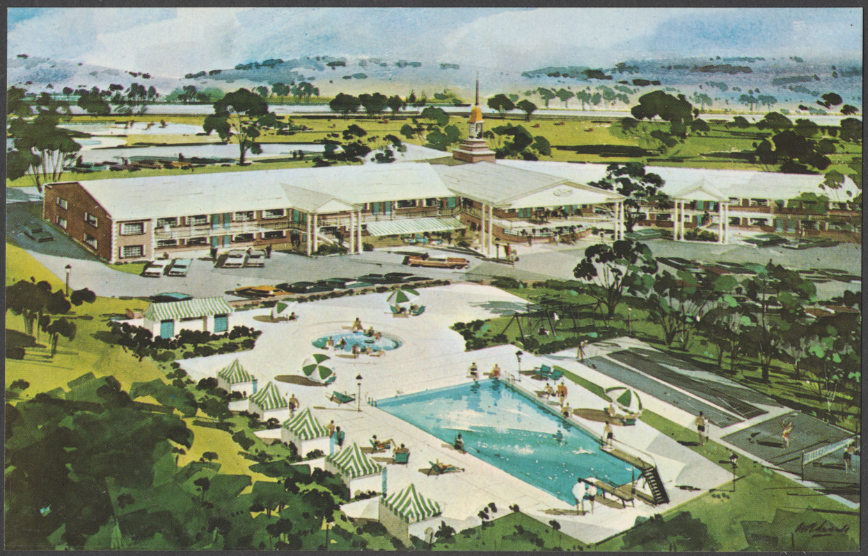 Westport New Englander Motor Hotel, 1595 Post Road (U.S. 1) (Exit 18 or 19, N. E. Thruway) Westport, Conn.