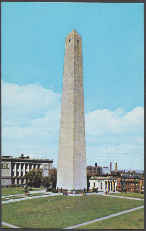 Bunker Hill Monument, Boston, Mass.