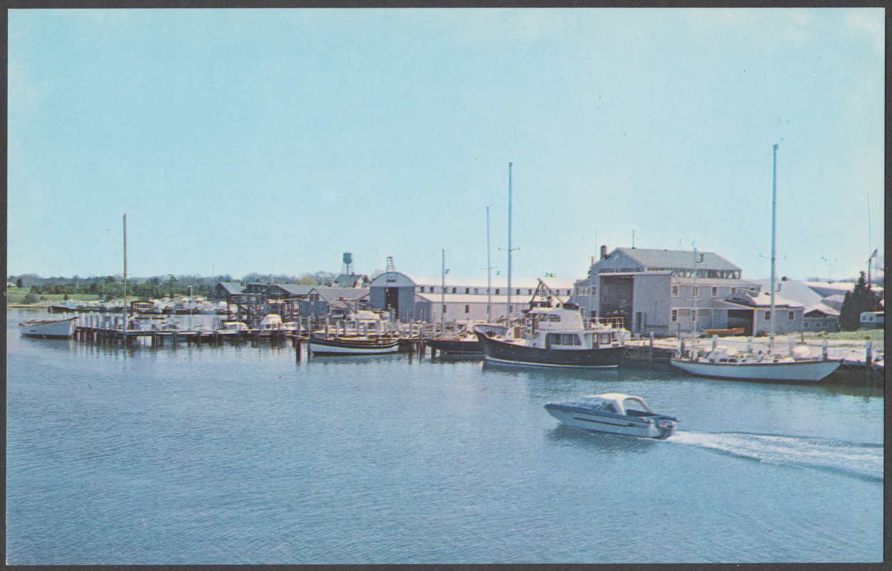 Crosby's Boat Yard, Osterville, Cape Cod, Mass.