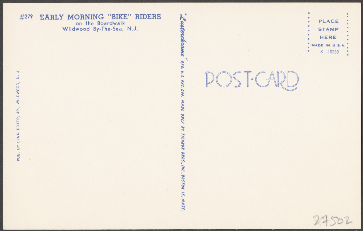 The Wildwoods by the Sea, N. J.