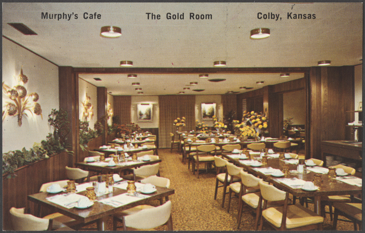 Murphy's Cafe, the Gold Room, Colby, Kansas