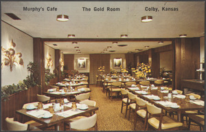 Murphy's Cafe, the Gold Room, Colby, Kansas