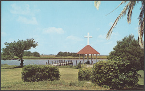 Worship center and dock, Epworth by the Sea, the Methodist Center, St. Simons Island, Ga.