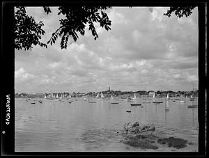 Marblehead, marine, sailboats on water