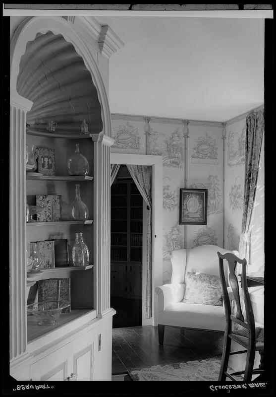 Gloucester, Beauport, Sleeper-McCann House, interior, Reading room