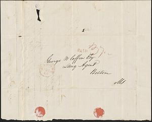 Lewis Wakeley to George Coffin, 13 July 1832