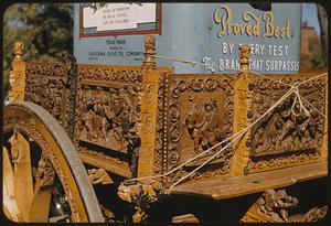Sicilian cart, parade, Boston