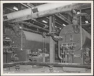 Construction of Boylston Building, Boston Public Library, HVAC system