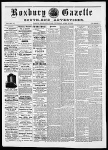 Roxbury Gazette and South End Advertiser, April 22, 1875