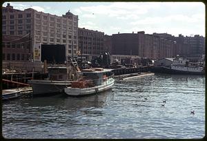 Docked boat "Islander Boston"