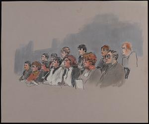 Courtroom scene
