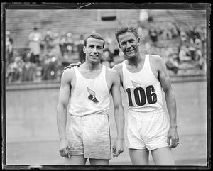 Two runners, one possibly Gene Venzke