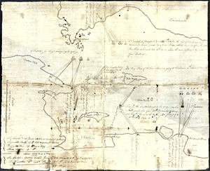 Plan of Newport&nbsp;Harbor, April 1776