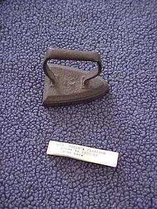 Small metal flat iron