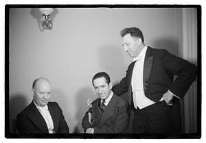 Jesús María Sanromá, Paul Hindemith and an unidentified man