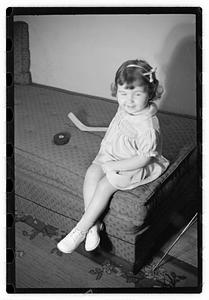 Hockey player's children