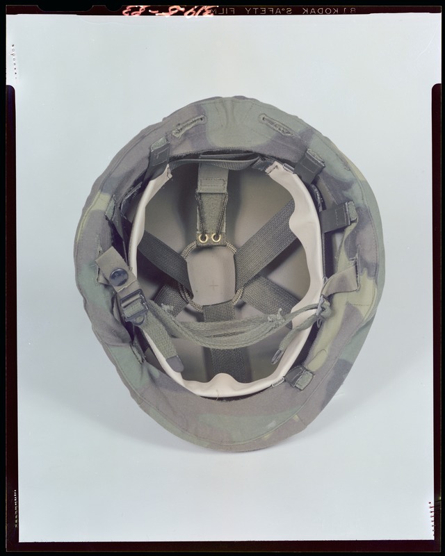 PASGT helmet - inside view - Digital Commonwealth