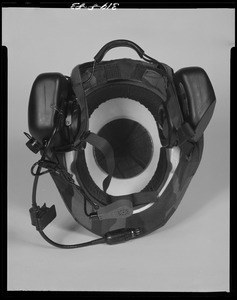 Motorcyclist helmet - inside view