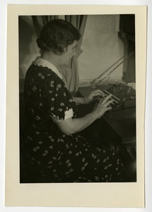 Helen Keller Typing