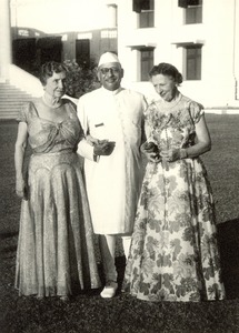 Helen Keller and Polly Thomson in India