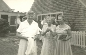 Helen Keller and Eleanor Roosevelt on Martha's Vineyard
