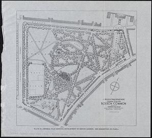 General plan for Boston Common