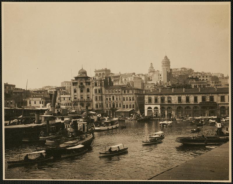 In the harbor of Constantinople