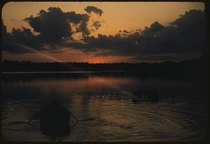 Stetson Pond sunset