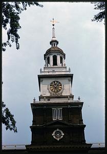 Tower of Independence Hall, Philadelphia, Pennsylvania